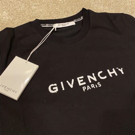 givenchy broken logo t shirt